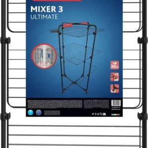 Vileda Suszarka Na Bieliznę Mixer 3 Ultimate Czarna 174077 IT.. Wysoka jakość